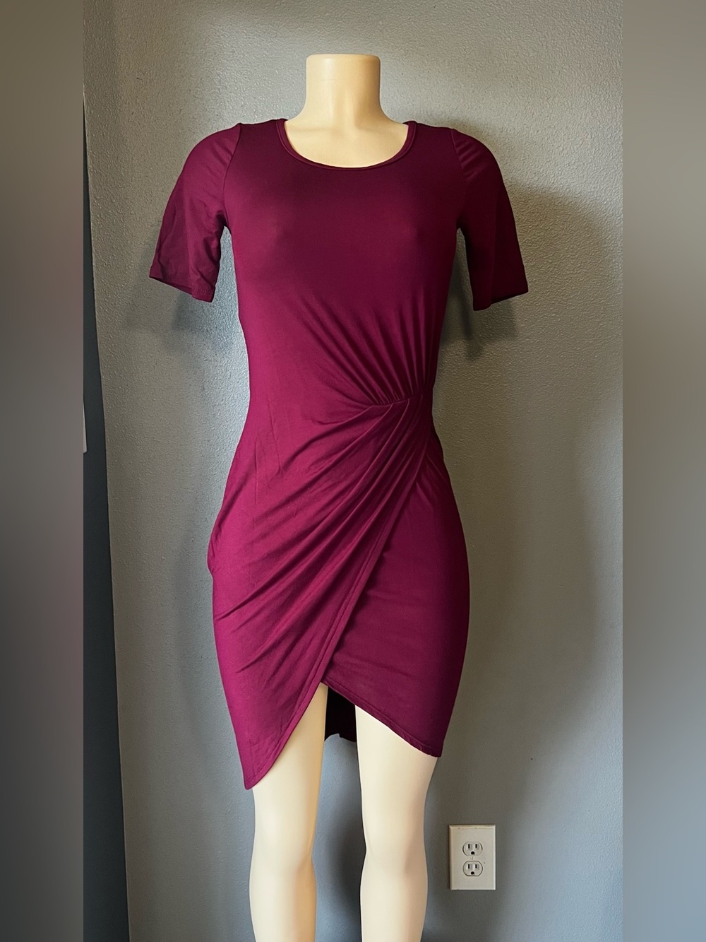 Fashion Nova Mini Dress in Plum size XS New with tag